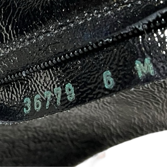 🌻NEW w.box La Canadienne "Davis" Black Leather Ankle Boots Size 6 - Picture 10 of 12